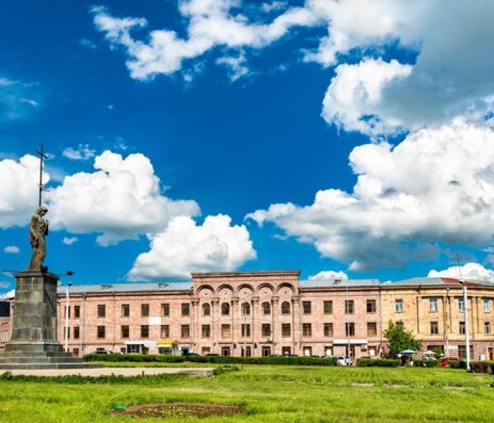 Independence Square in Gyumri - Secret Spot